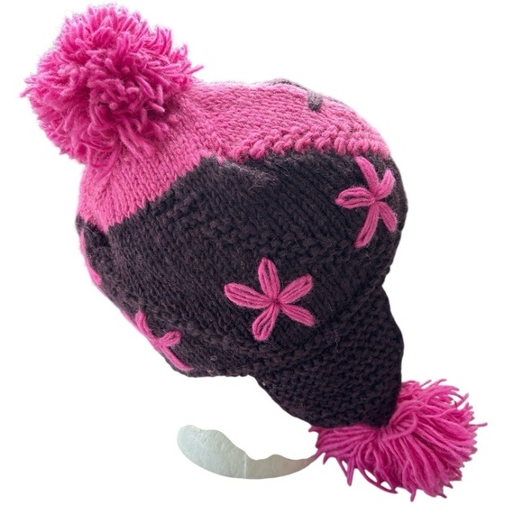 Agan Traders Hat Wool Fleece Lined Trapper Beanie Cap Womens Ear Flaps Pom Pom - Picture 6 of 11